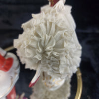 Thumbnail for Alka Dresden Deco German Porcelain Torero Spanish Pair Dancer chip see pics 11