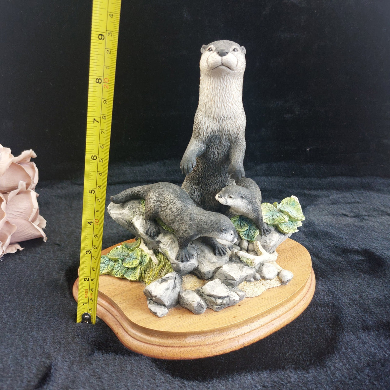 Border Fine Arts 752/3000 River View Family Otter R.T. Roberts B0195 LE Figurine10