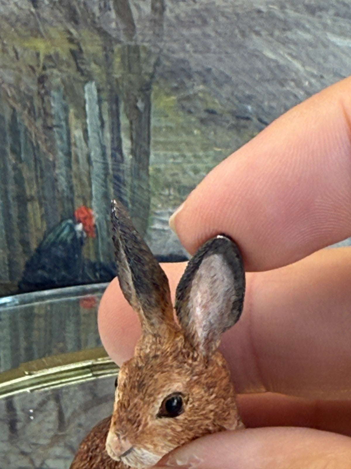 Border Fine Arts Field Study Hare B0982 Boxed Wildlife Figurine Ornament14