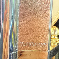 Thumbnail for Stunning Hermle Anniversary Quartz Gold color Clock made in Germany Collectable19