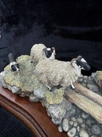 Thumbnail for Border Fine Arts Limited Edition Sheepdog and Shepherd Figurine Resin Country2