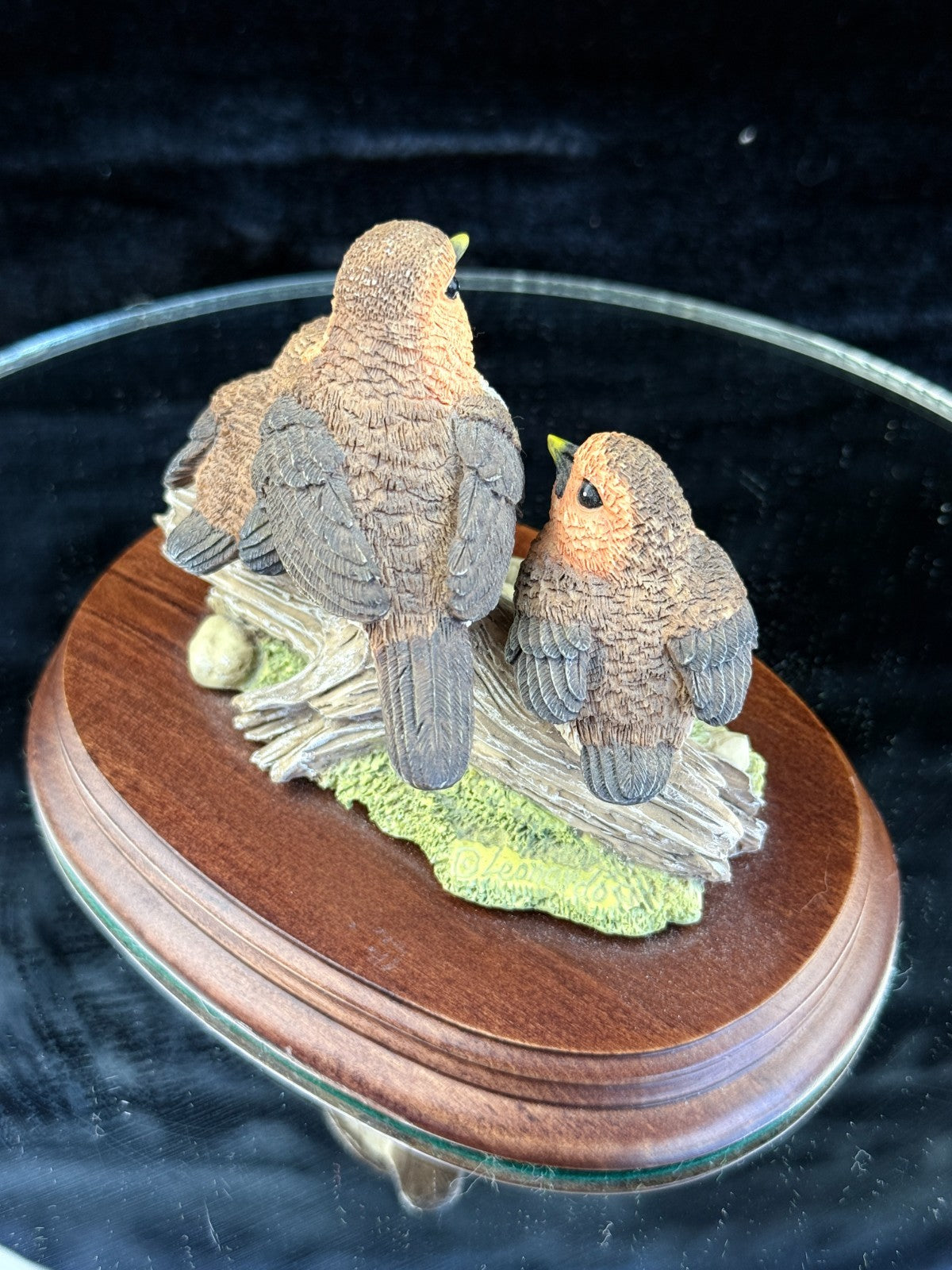 The Leonardo Collection "Nature Studies" Robins Figurine 1994 Porcelain decor9