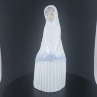 Thumbnail for Requena Miquel Nun Figurine Pristine White Porcelain, 6.5