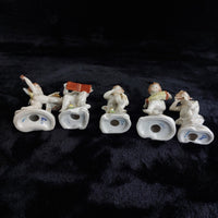 Thumbnail for Carl Scheidig Gräfenthal Antique German Porcelain Cherub Musician Figurines Set14