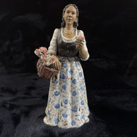 Thumbnail for Rare Castagna Florence Figurine Flower Seller - Signed Italy see pics2