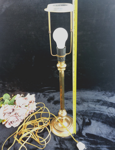 Heavy Brass Table Lamp 26