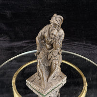 Thumbnail for Bronze Lorenzo de Medici Figurine Sculpture Thinker Style 6