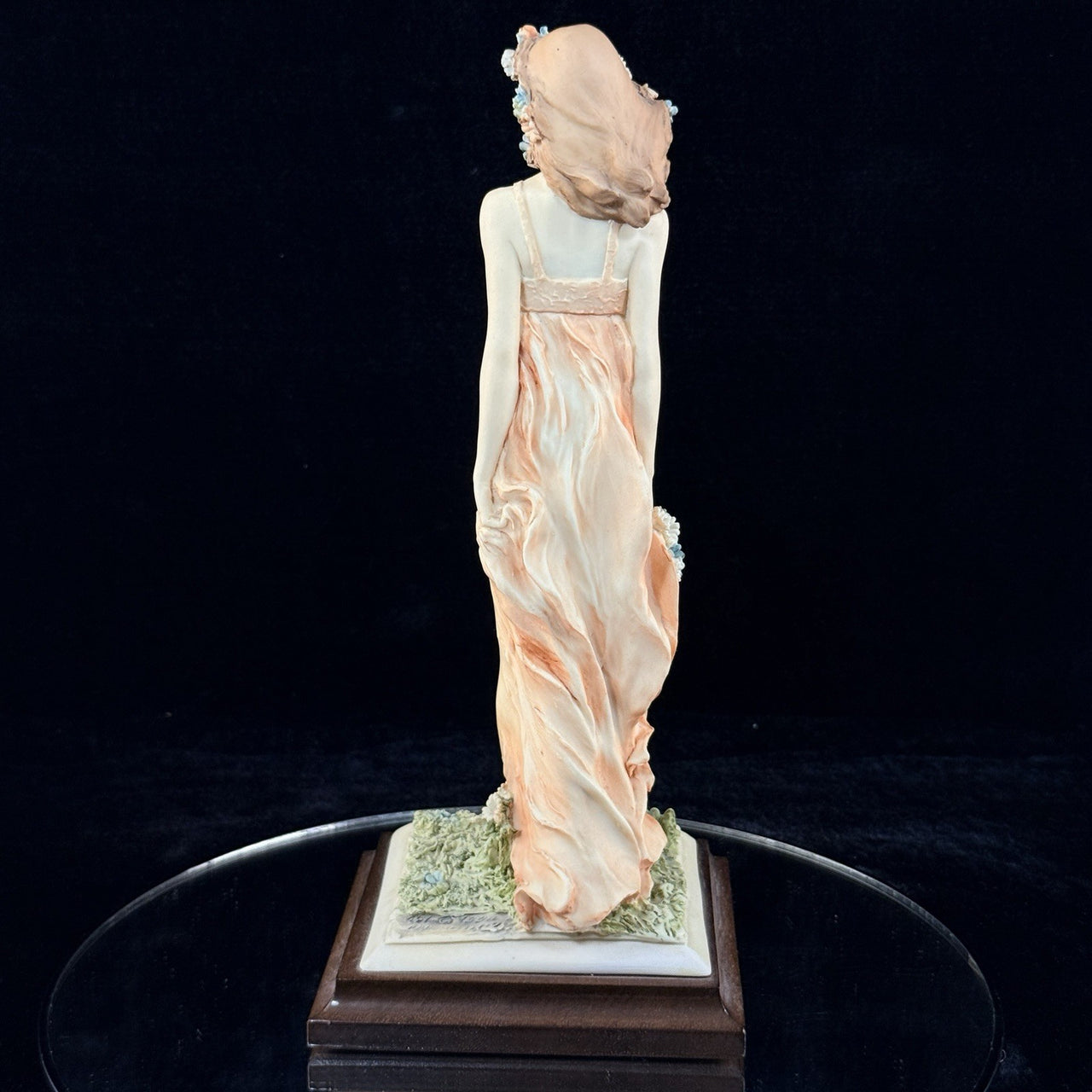 Vittorio Tessaro A.D.L. Italian Lady Figurine Hand Painted Decor  Made in Italy.8