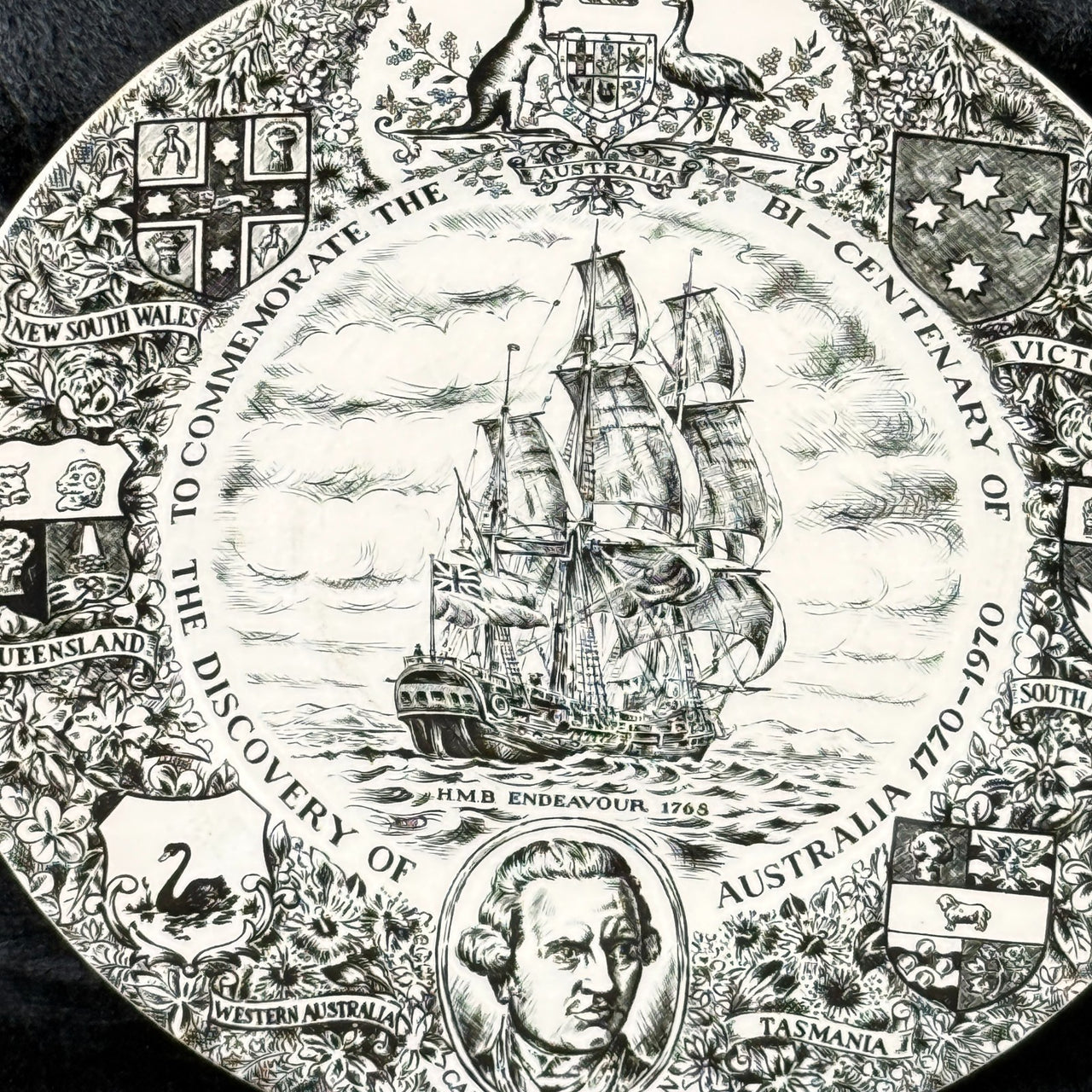 Wedgwood Ship Clipper & Cook Commemorative Plates Set x3 – Historic Maritime Art3