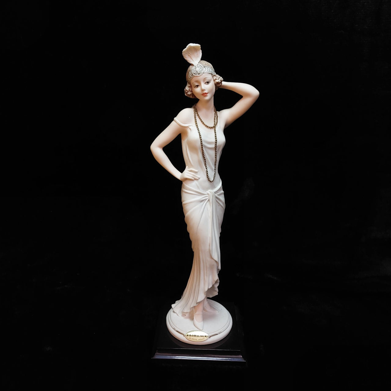 Florence Armani REGINE lady Figurine 0434F Lady Flapper With Box & C luxry decor13