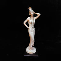 Thumbnail for Florence Armani REGINE lady Figurine 0434F Lady Flapper With Box & C luxry decor13