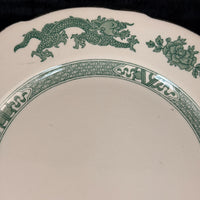 Thumbnail for Royal Cauldon Antique Green Dragon Plates x6 England Ironstone c.1900s. 10.5