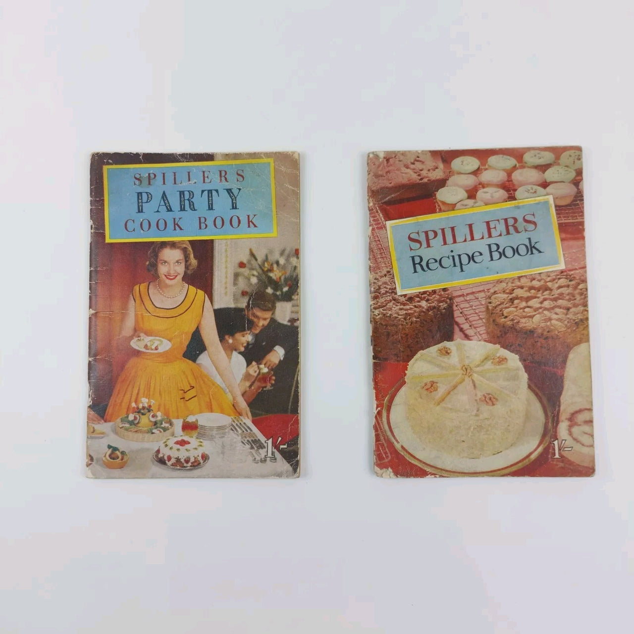 Vintage Cookbook Spillers Set - 1950s Party Cook Book & Recipe Book Collect6