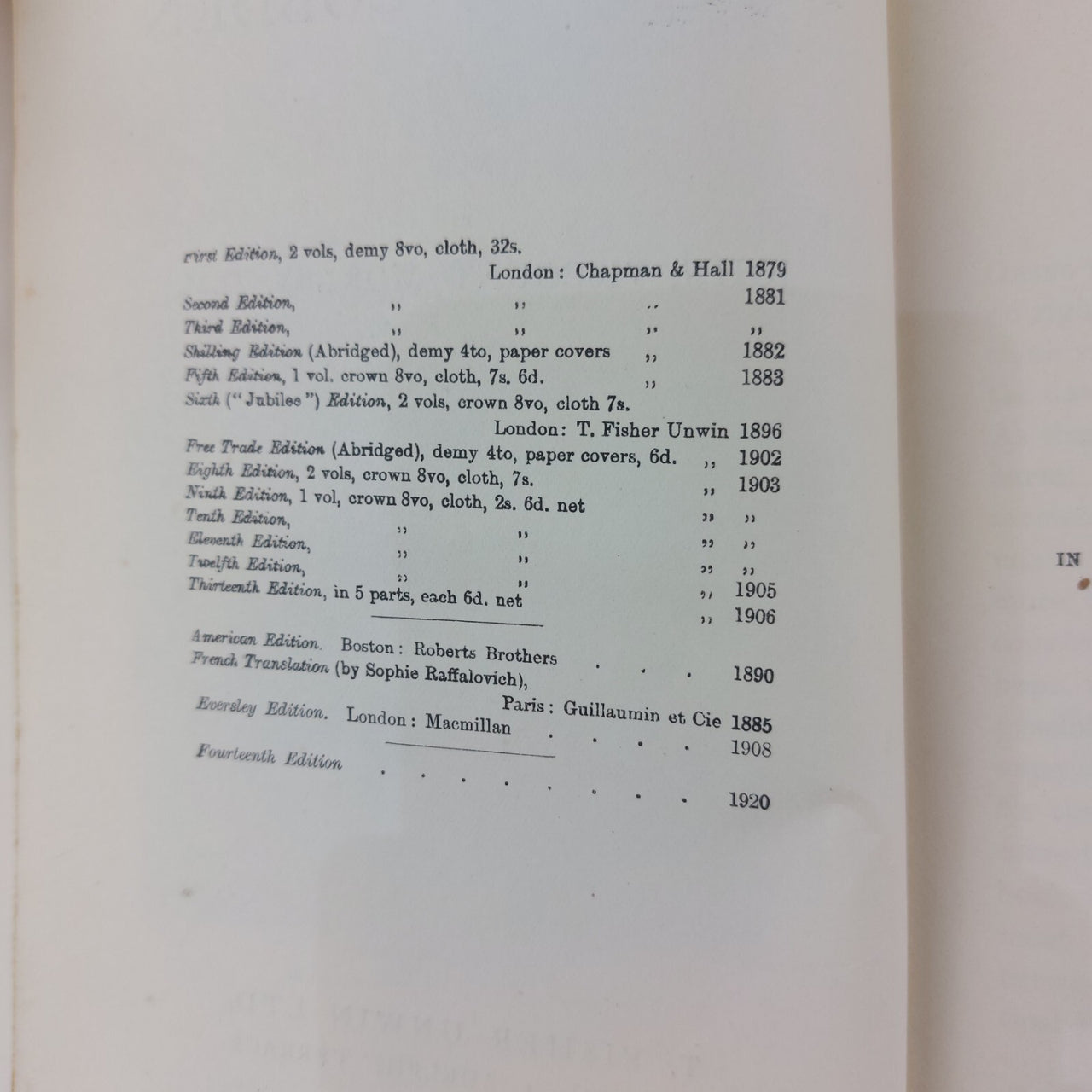 The Life Richard of Cobden by John Viscount Morley 1920 Edition antique book5