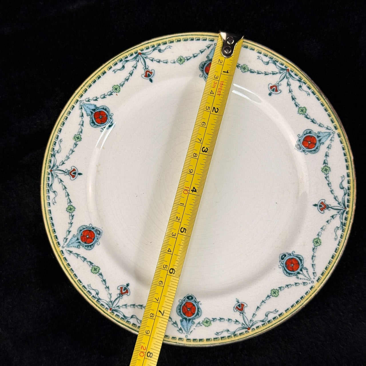 Antique/Vintage Devon Ware Plates (S. F. & Co.) - Pattern "Cecil" Figure England8