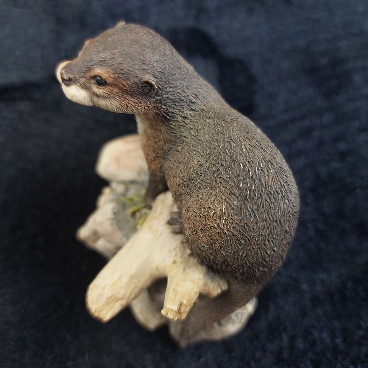 Border Arts Fine Otter First Outing Figurine 2.5" 1995 Nature’s Kingdom decor.3