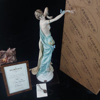 Thumbnail for Florence Armani lady figurine Wings of Beauty Box & COA Limited Edition lux deco0