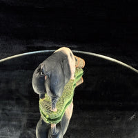 Thumbnail for Crown Staffordshire Hand-Painted Pig Figurine with Basket - Fine Art d Porcelain4