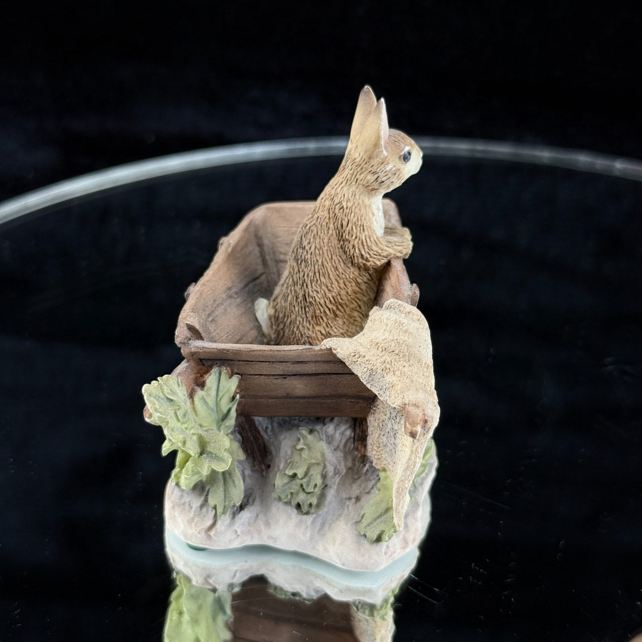 Beatrix Potter Peter Rabbit Figurines FW & Co  BFA Scotland Set of 2 1992 & 19964