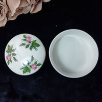 Thumbnail for Staffordshire Crown Set Porcelain of 2 Small Canister & Trinket Box Fine China7