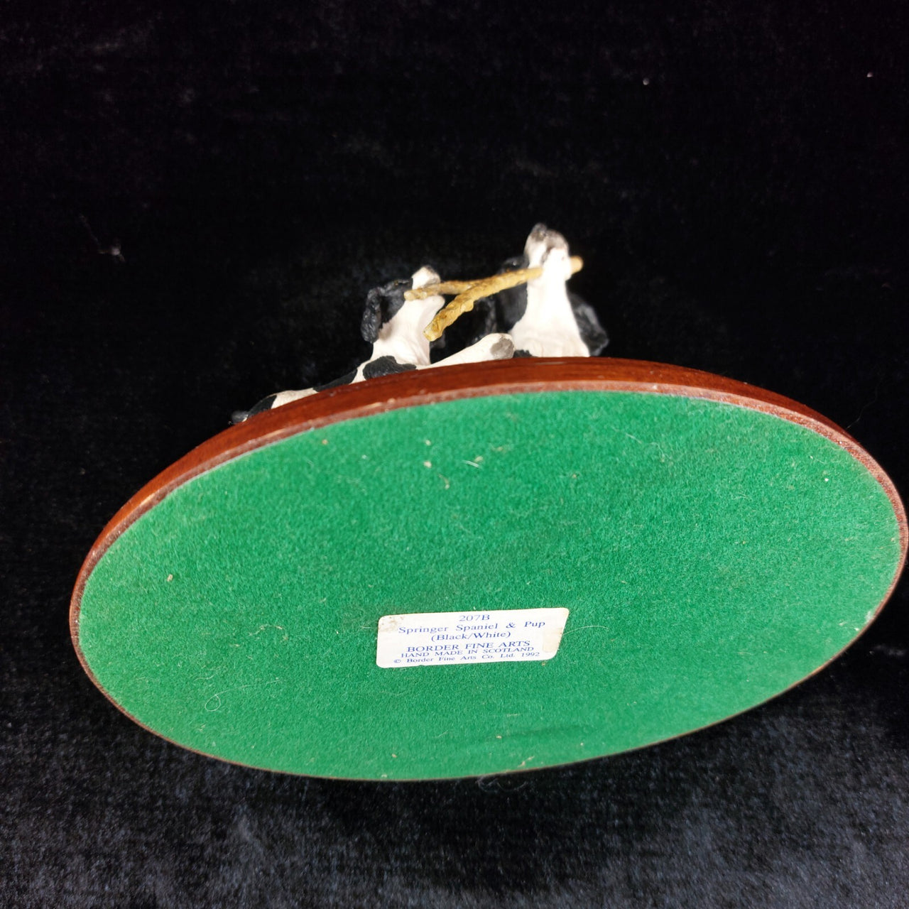 Border Fine Arts 'Springer Spaniel & Pup' - J.A. Bubler Collectible Figurine6