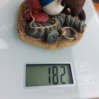 Thumbnail for Border Fine Arts Country Characters A1673 Otter Figurine 3.5in 2002 Handcrafted8