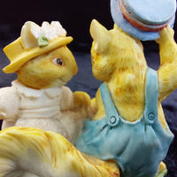 Thumbnail for 1994Beswick Country Cousins Robert & Rosie Figurine PM2119 Squirrels in Love 9