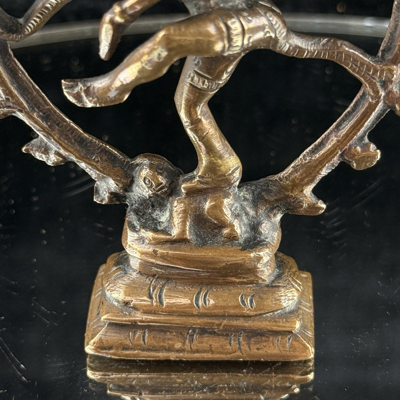 Antique Brass Hindu Figurine India Collectable Dispatched Evri Tracked Region.7
