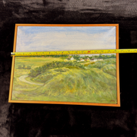Thumbnail for Danish Landscape Painting Vangsaa 2009 Original Signed by VTN Framed Art 40x30cm12