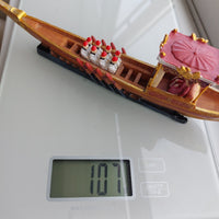 Thumbnail for Middle Eastern Sultan’s Boat Figurine Hand Painted Wood Resin Model decor   20cm15
