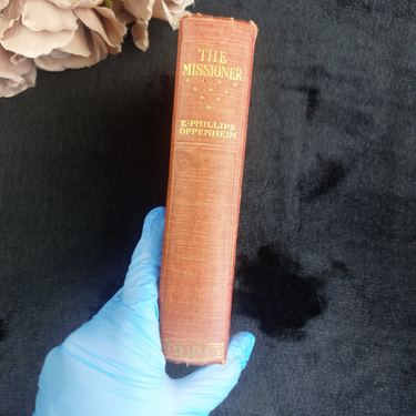 The Missioner 1908  E. Phillips Oppenheim Illustrated Red Cloth first edition 1