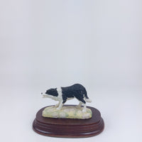 Thumbnail for Leonardo Collection Border Collie Dog Figurine 3.25 Collectable 1993 Resin, Wood7