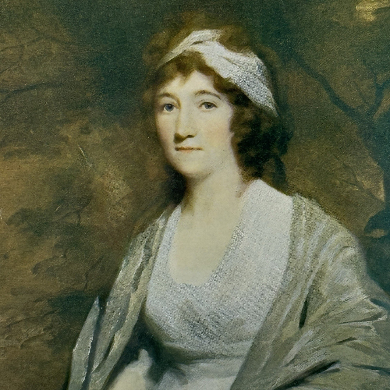 Antique Framed Print by Henry Raeburn Portrait of Alicia Lady Stewart of Coltnes5