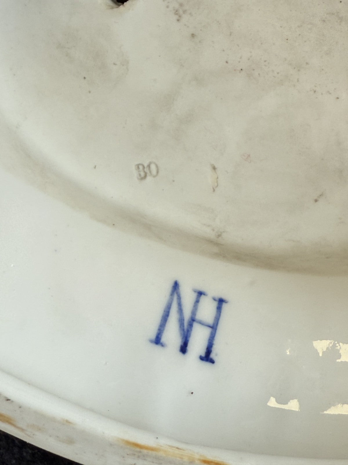Antique NH Porcelain Two Greek Goddesses Figurine Candle Holder Classical Decor12