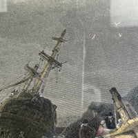 Thumbnail for Antique Hand-Colored Lithographs Dunstanborough Castle & Tynemouth Pair Prints17