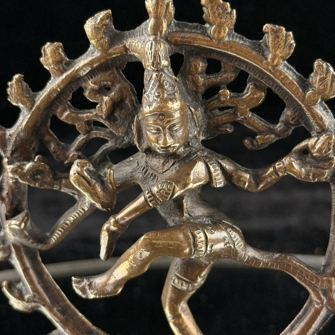Antique Brass Hindu Figurine India Collectable Dispatched Evri Tracked Region.14