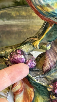 Thumbnail for Stunning Rare Giuseppe Armani Figurine Mother Bird Feeding 3 Chicks Signed Italy12