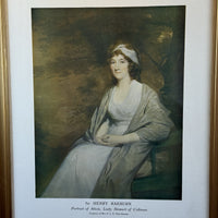 Thumbnail for Antique Framed Print by Henry Raeburn Portrait of Alicia Lady Stewart of Coltnes8