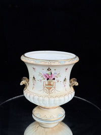 Thumbnail for Antique Crown Devon Dora Pattern Urn Vase Gilded Floral Pottery c. 1914 Vintage14