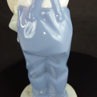 Thumbnail for NAO Lladró Handmade Porcelain Girl -18.5 cm Figurine Collectible Blue Dress -16