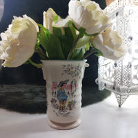 Thumbnail for Crown Ducal Ware Petit Rêverie Vase English 1950s Hand-Painted decor Earthenware11