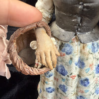 Thumbnail for Rare Castagna Florence Figurine Flower Seller - Signed Italy see pics9