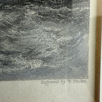 Thumbnail for Antique Hand-Colored Lithographs Dunstanborough Castle & Tynemouth Pair Prints6