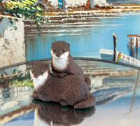 Thumbnail for Border Arts Fine Otter Figurine (