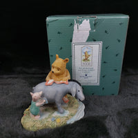 Thumbnail for Classic Pooh “Eeyore Getting Dried” Figurine by Border Fine Arts China A00692