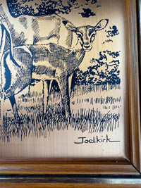 Thumbnail for VINTAGE Copper Etchings framed Animals Wild and Tynemouth Castle - A Perfect Set6