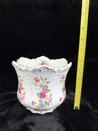 Thumbnail for Stunning St. George & Kenall Fine Bone China Floral vase and Tray Set England.15