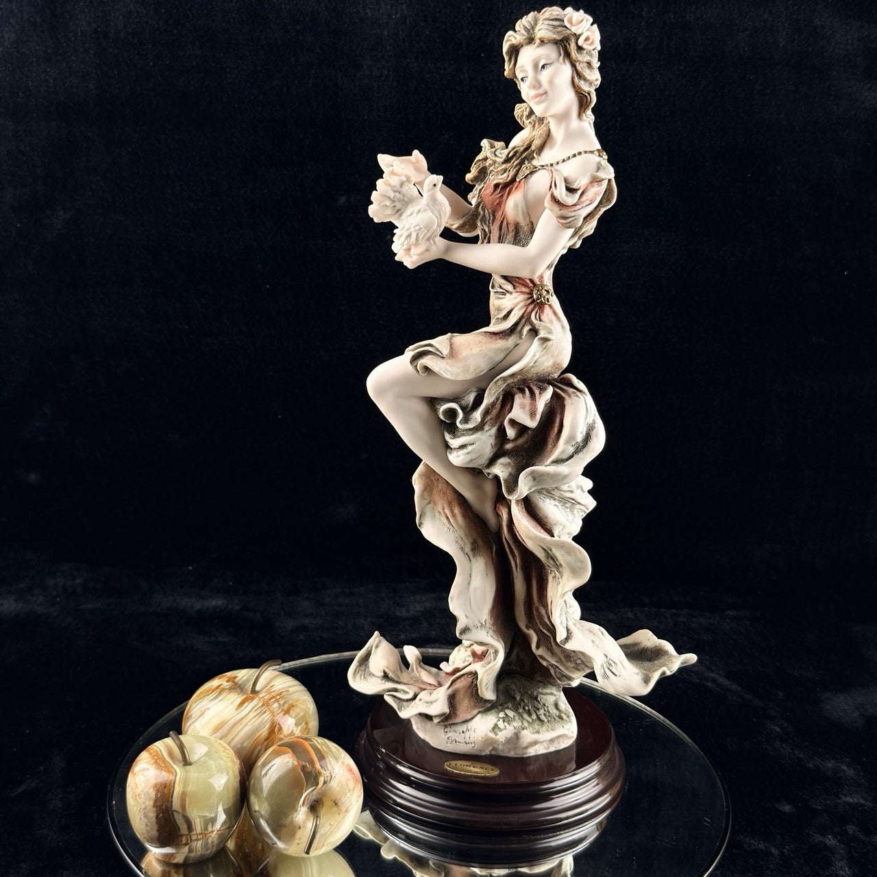 Giuseppe Armani Florence Summer Breeze Lady Figurine 14 In Italy Home Decor 19979