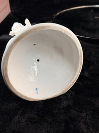 Thumbnail for Antique German Volkstedt Porcelain Cherub Candlestick 10