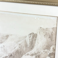 Thumbnail for Antique 1818 Watercolor “The Avon” by JV Framed English Landscape River Scene9